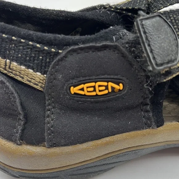 Keen Tan Black Sport Sandals Size 6. KET3090B - Picture 7 of 8